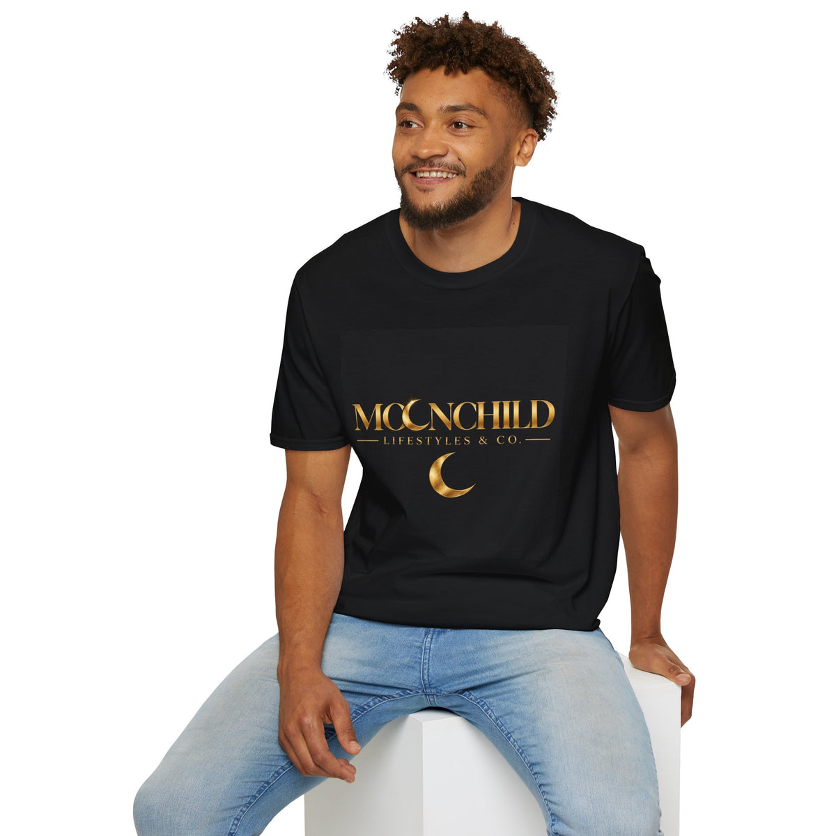 Moonchild Men T-Shirt — Disciplined Focused Blessed