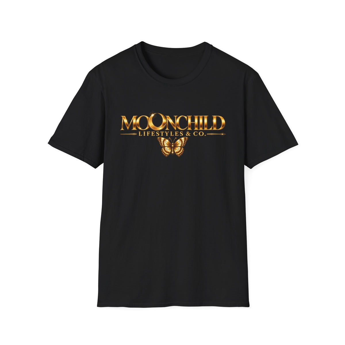 Moonchild Butterfly T-Shirt — Disciplined Focused Blessed Unbothered