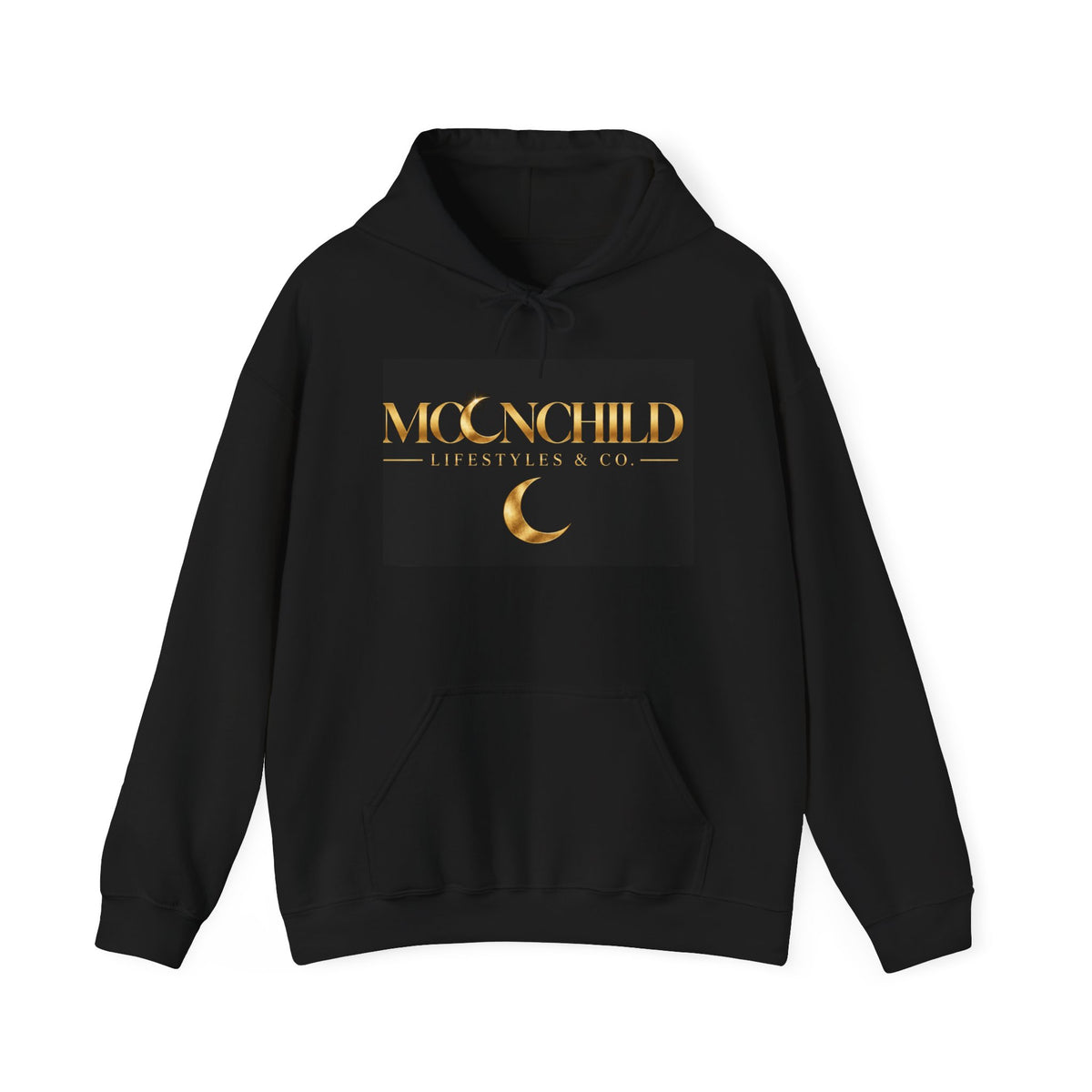 Moonchild Men Signature Hoodie -  Eclipse Black