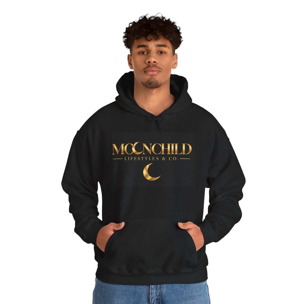 Moonchild Men Signature Hoodie -  Eclipse Black